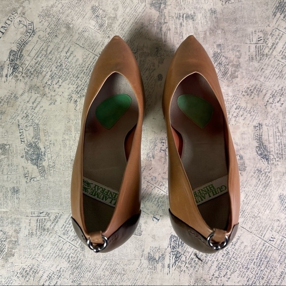 Guillaume Hinfray Stunning Platform Shoes Size 38.5 - Picture 6 of 16